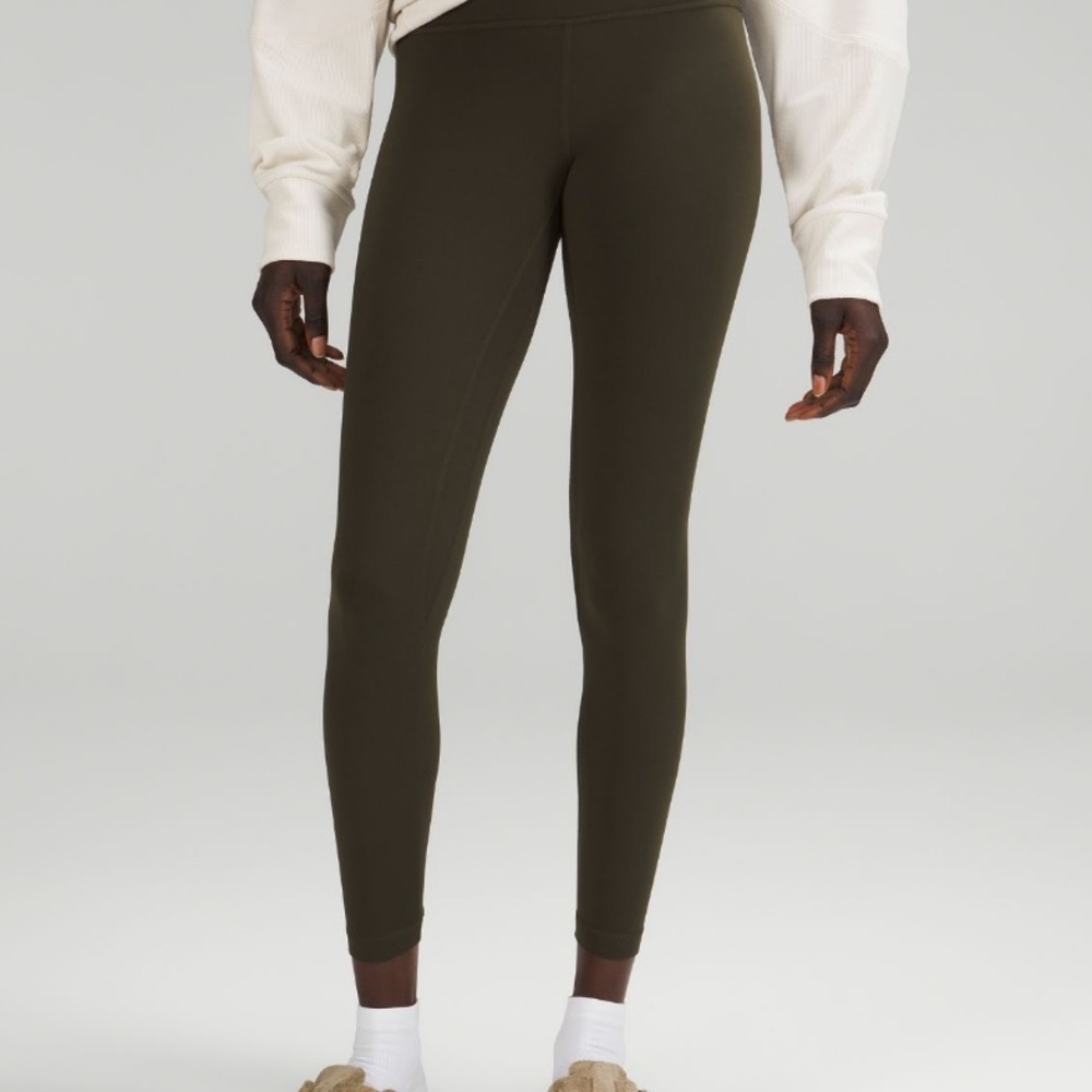 Green lululemon leggings